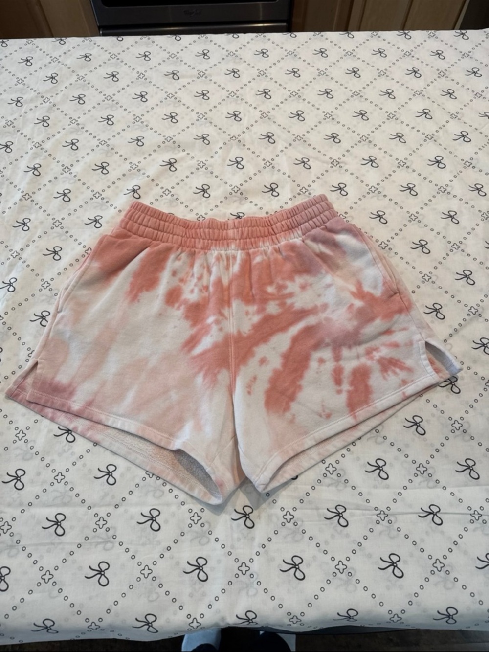 abercrombie & fitch pink tie dye garment dyed soft a&f collection size XS